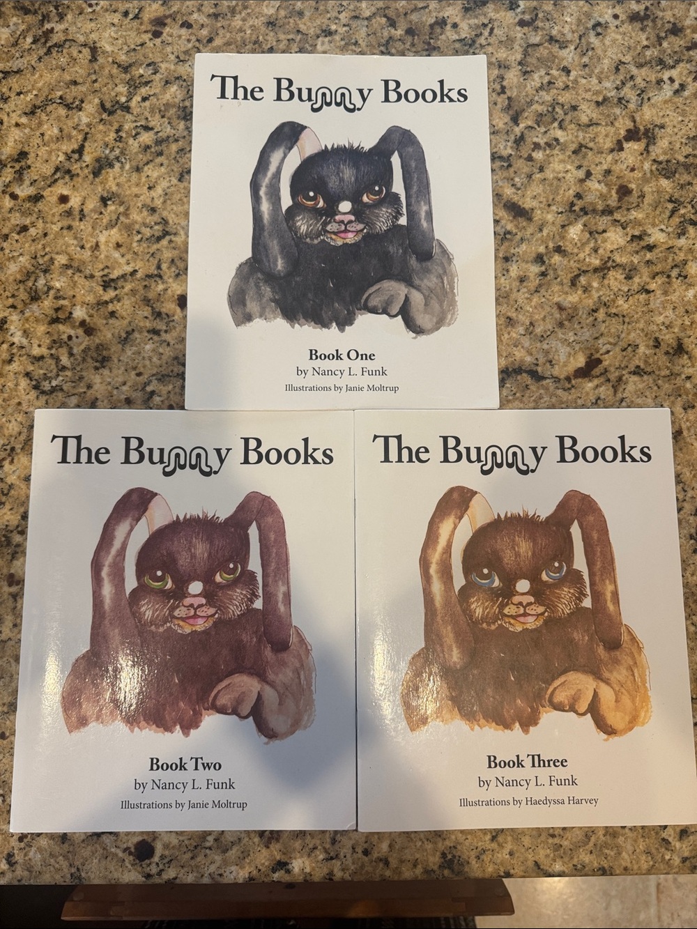 The Bunny Books Boxed Set - (White/Cream Covers) set of 3